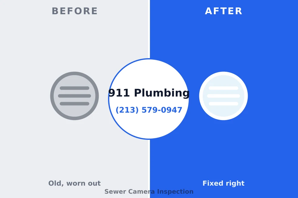 Before and after: plumbing company Chesilhurst, NJ